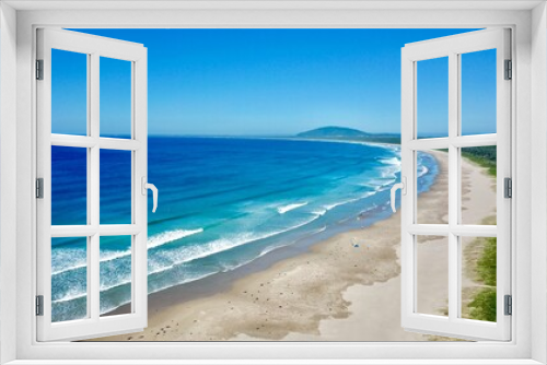 Fototapeta Naklejka Na Ścianę Okno 3D - Endless Beach - Be taken into the horizon