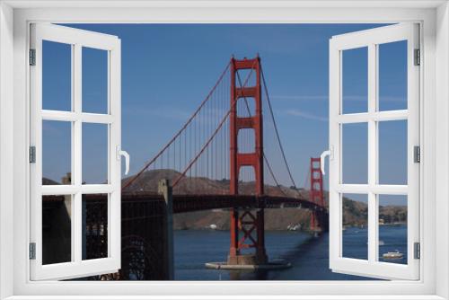 Fototapeta Naklejka Na Ścianę Okno 3D - Filming the Golden Gate Bridge 5
