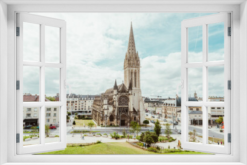 Kirche Saint Pierre in Caen die Hauptstadt des Département Calvados in der Normandie Frankreich