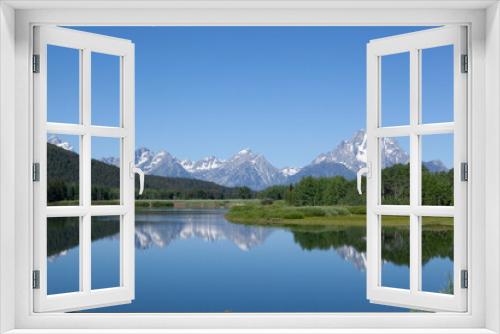 Fototapeta Naklejka Na Ścianę Okno 3D - Grand Teton National park scenery