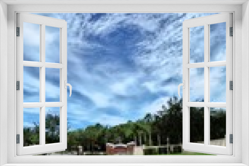 Fototapeta Naklejka Na Ścianę Okno 3D - beautiful cloud in summer in Florida