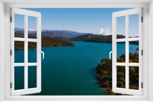 Fototapeta Naklejka Na Ścianę Okno 3D - Photo d'un lac