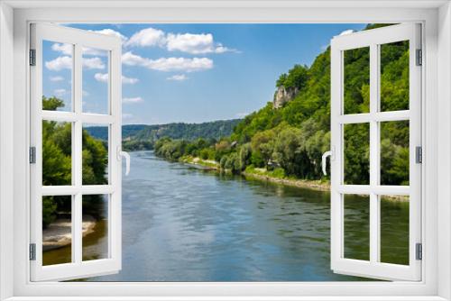Fototapeta Naklejka Na Ścianę Okno 3D - The Danube river in Bavaria