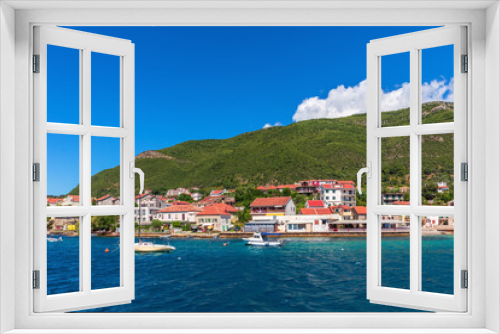 Fototapeta Naklejka Na Ścianę Okno 3D - Beautiful Adriatiac sea coast near Kotor, Montenegro