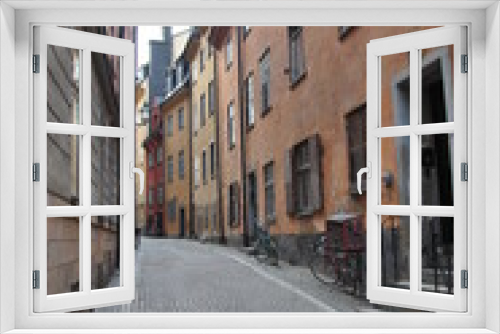 Fototapeta Naklejka Na Ścianę Okno 3D - Stockholm Gamla Stan Sweden