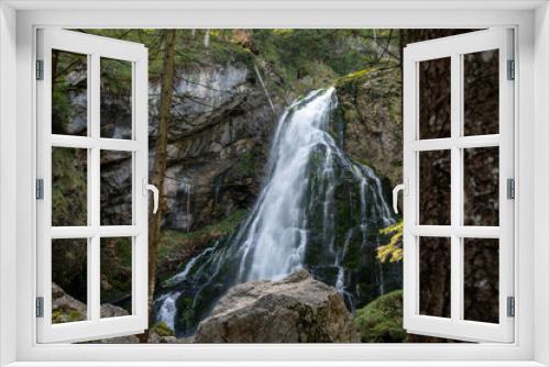 Fototapeta Naklejka Na Ścianę Okno 3D - Gollinger Wasserfall nähe Salzburg
