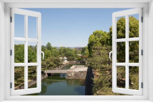 Fototapeta Naklejka Na Ścianę Okno 3D - Jardines del Castillo Nijo, en Kioto, Japón