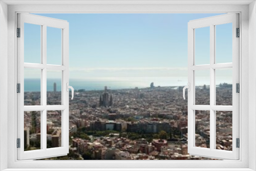 Fototapeta Naklejka Na Ścianę Okno 3D - Barcelona from end to end