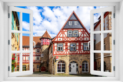 Fototapeta Naklejka Na Ścianę Okno 3D - Marktplatz, Kronach, Bayern, Deutschland 