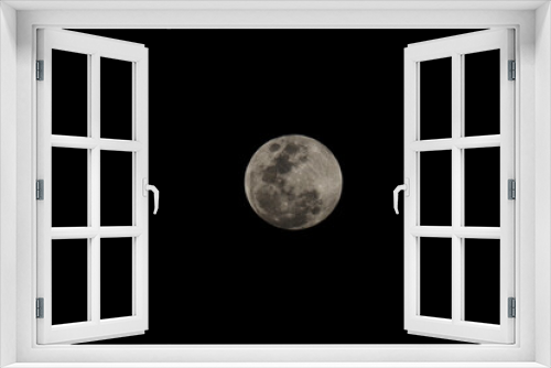 Fototapeta Naklejka Na Ścianę Okno 3D - Full moon, hawaii