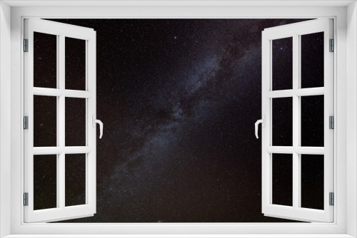 Fototapeta Naklejka Na Ścianę Okno 3D - Milchstrasse in dunklem Nachthimmel