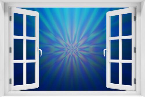 Fototapeta Naklejka Na Ścianę Okno 3D - Light BLUE vector modern bokeh pattern.