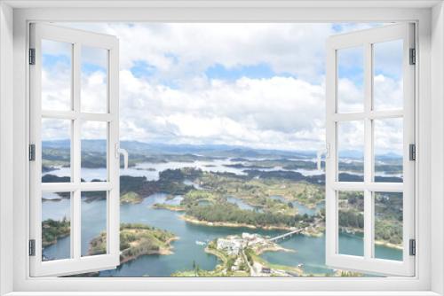 Fototapeta Naklejka Na Ścianę Okno 3D - Guatapé, Antioquia - Colombia
