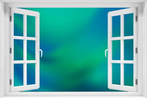 Light Blue, Green vector blurred shine abstract template.