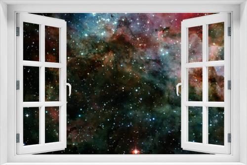 Fototapeta Naklejka Na Ścianę Okno 3D - Outer space. Elements of this image furnished by NASA