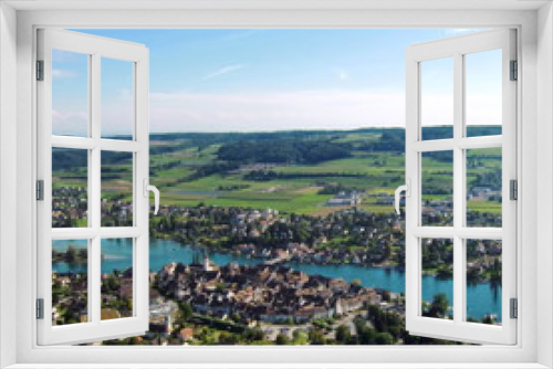 Fototapeta Naklejka Na Ścianę Okno 3D - STEIN AM RHEIN bei Schaffhausen / Schweiz