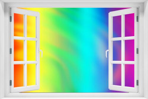 Light Multicolor, Rainbow vector blurred background.