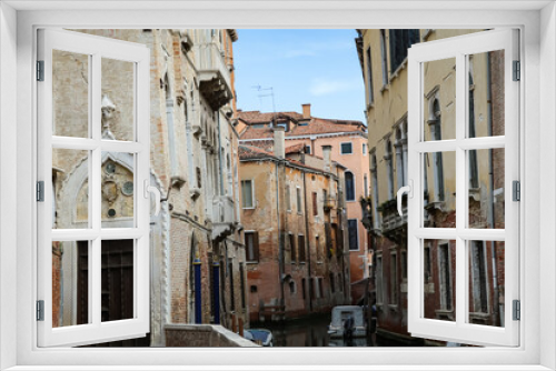 Fototapeta Naklejka Na Ścianę Okno 3D - Gondola in Venice