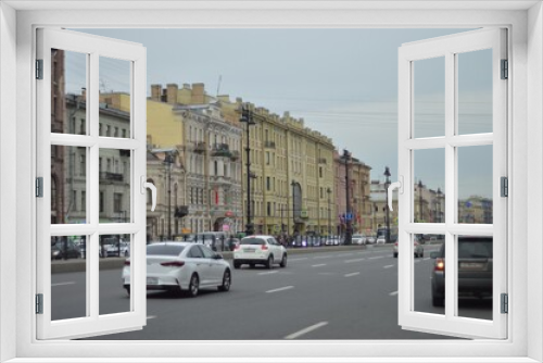 Fototapeta Naklejka Na Ścianę Okno 3D - street