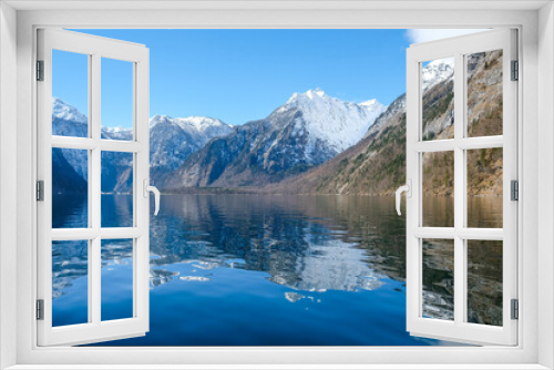 Fototapeta Naklejka Na Ścianę Okno 3D - Beautiful Lake 