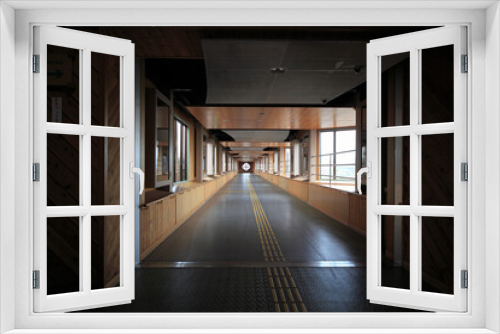 Fototapeta Naklejka Na Ścianę Okno 3D - 富良野駅