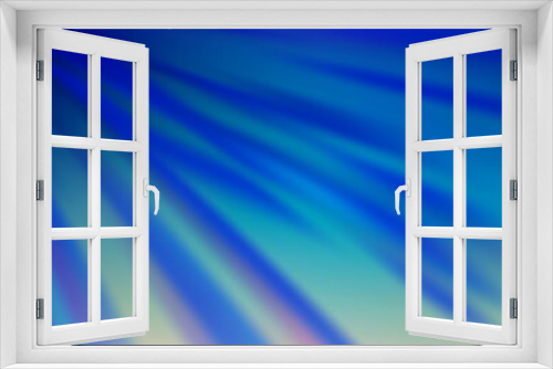 Fototapeta Naklejka Na Ścianę Okno 3D - Light BLUE vector abstract background.