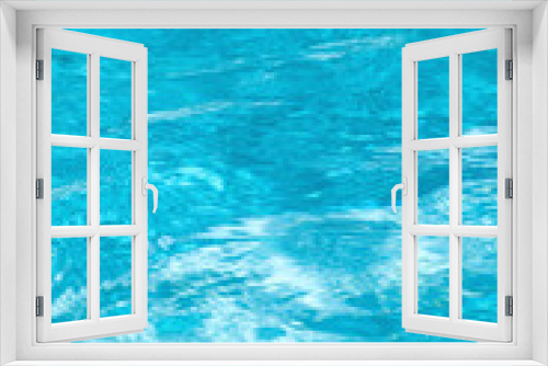 Fototapeta Naklejka Na Ścianę Okno 3D - プールの水面