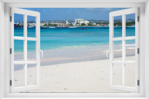 Fototapeta Naklejka Na Ścianę Okno 3D - Pebbles Beach in Barbados