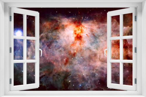 Fototapeta Naklejka Na Ścianę Okno 3D - Science fiction wallpaper. Billions of galaxies in the universe. Elements of this image furnished by NASA