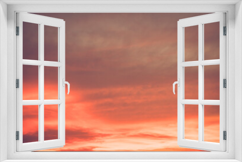 Fototapeta Naklejka Na Ścianę Okno 3D - Beautiful sunset sky background