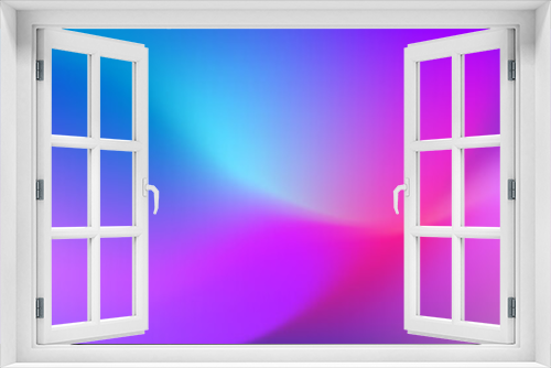 Fototapeta Naklejka Na Ścianę Okno 3D - Abstract Blurred blue teal pink purple background. Soft Colorful light gradient backdrop with place for text. Vector illustration for your graphic design, banner, poster or wallpapers, website