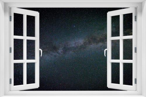 Fototapeta Naklejka Na Ścianę Okno 3D - milky way galaxy view