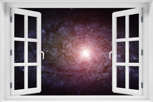 Fototapeta Naklejka Na Ścianę Okno 3D - Stars and galaxy space sky night background