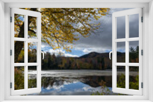 Fototapeta Naklejka Na Ścianę Okno 3D - Vermont in Fall