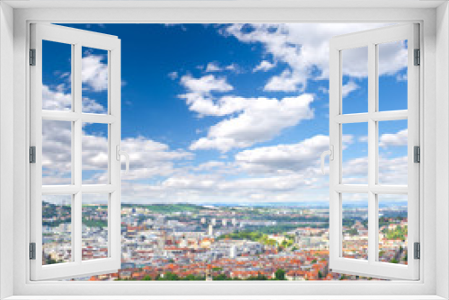 Fototapeta Naklejka Na Ścianę Okno 3D - View of Stuttgart city, Germany, Europe