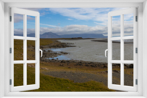 Fototapeta Naklejka Na Ścianę Okno 3D - Eine wudnerschöne Landschaft in Island
