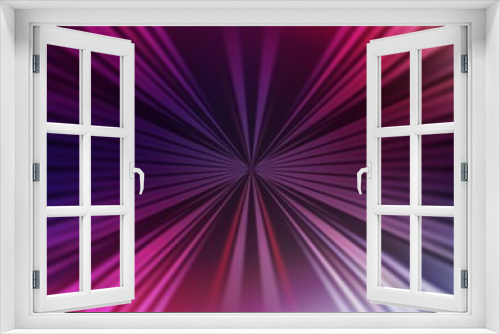 Fototapeta Naklejka Na Ścianę Okno 3D - Dark Purple, Pink vector background with straight lines.