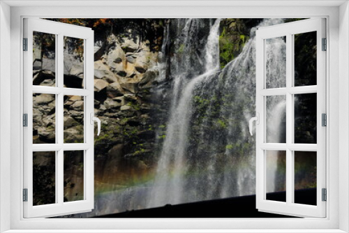Fototapeta Naklejka Na Ścianę Okno 3D - アシリベツの滝