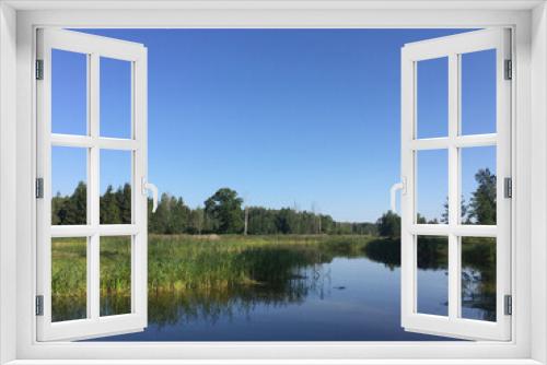 Fototapeta Naklejka Na Ścianę Okno 3D - Kirkilai lakes near Birzai, Lithuania