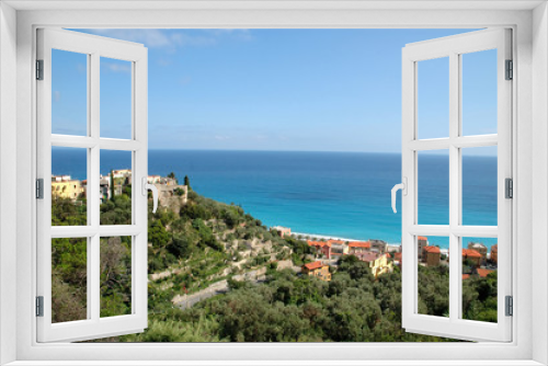 Fototapeta Naklejka Na Ścianę Okno 3D - Varigotti, Italian Riviera, Italy
