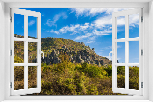 Fototapeta Naklejka Na Ścianę Okno 3D - Demerdzhi. Valley of Ghosts. Crimea. 13 October 2020