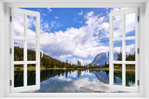 Fototapeta Naklejka Na Ścianę Okno 3D - Majestic Lakes - Seebensee