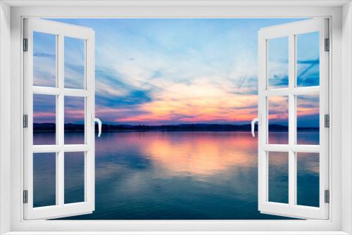 Fototapeta Naklejka Na Ścianę Okno 3D - Majestic Lakes - Chiemsee