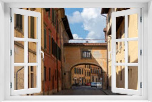 Fototapeta Naklejka Na Ścianę Okno 3D - Straße in Pisa