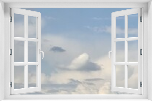 Fototapeta Naklejka Na Ścianę Okno 3D - clouds and sky