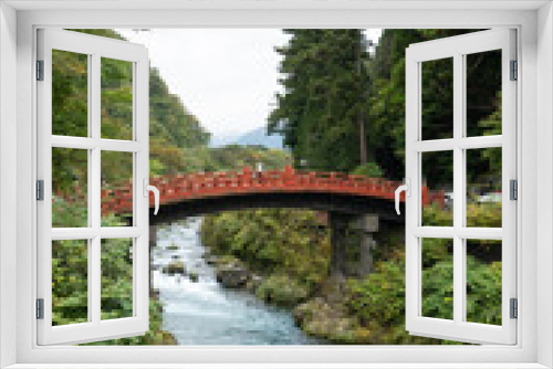 Fototapeta Naklejka Na Ścianę Okno 3D - 栃木県・日光・神橋
