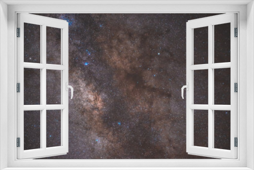 Fototapeta Naklejka Na Ścianę Okno 3D - Starry Milky Way at Haleakala National Park, Maui, Hawaii