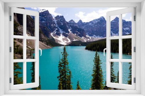 Fototapeta Naklejka Na Ścianę Okno 3D - Moraine Lake Banff