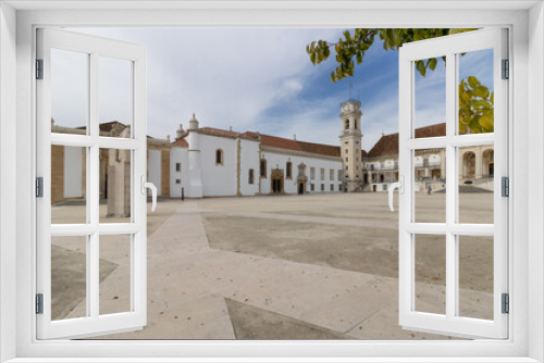 Fototapeta Naklejka Na Ścianę Okno 3D - Historic campus of the University of Coimbra, Portugal.