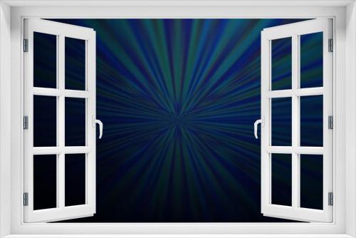 Fototapeta Naklejka Na Ścianę Okno 3D - Dark BLUE vector blurred shine abstract pattern.